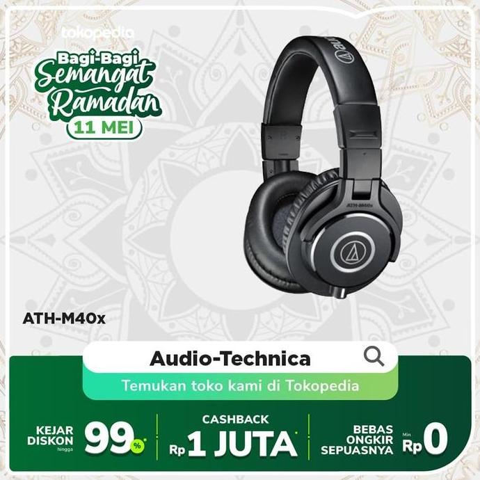 Audio-Technica Ath-M40X Black