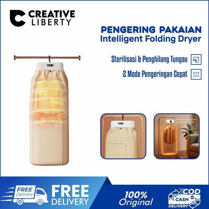 cifareger_store - [cl] pengering pakaian lipat listrik mesin pengering pakaian portable pemanas paka