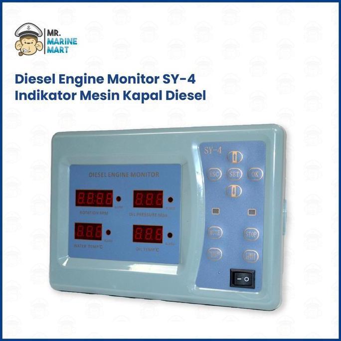 TERBARU - Diesel Engine Monitor SY-4 Indikator Mesin Diesel Kapal