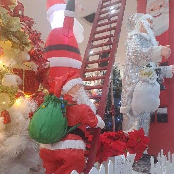 HARGA DISC - santa manjat tangga 3 Meter