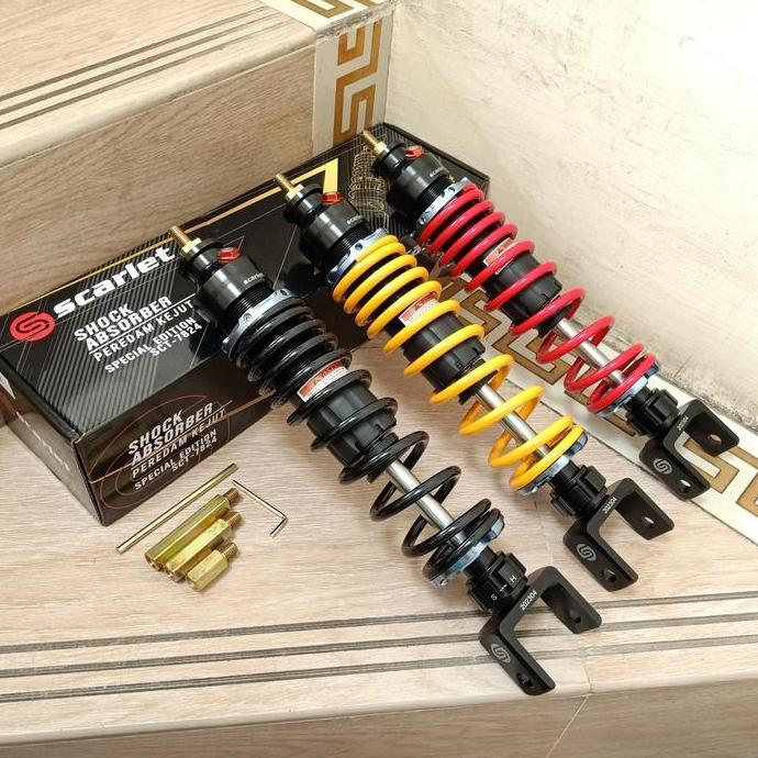 TERMURAH - shock shockbreaker belakang scarlet vespa pts vbb super sprint px