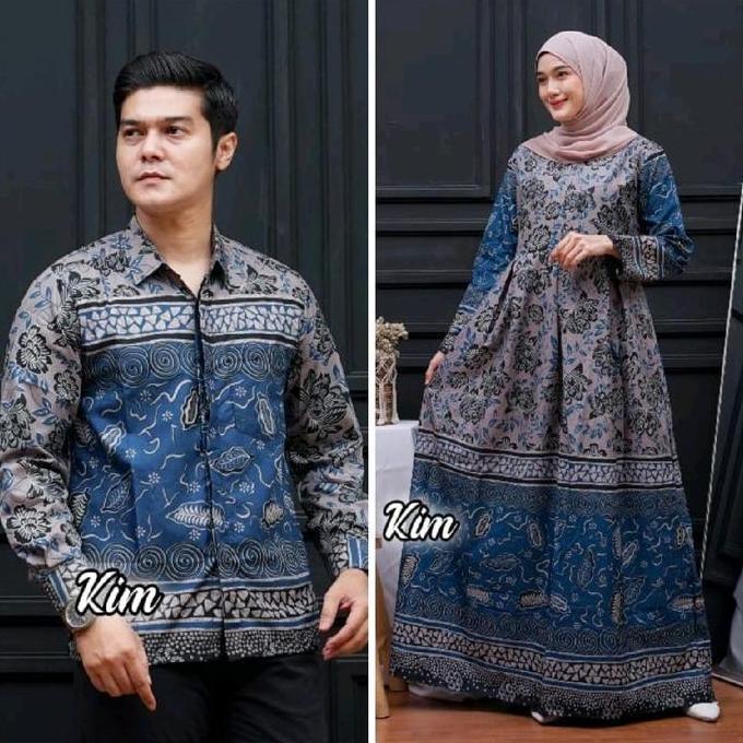 Termurah / Hot Sale Baju Lebaran Couple Gamis Couple Suami Istri Sarimbit Lebaran 2026