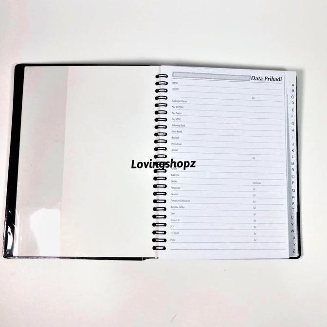 Buku Telepon PCAZ-50 Ukuran 16 X 21 cm, Buku Telepon Abjad