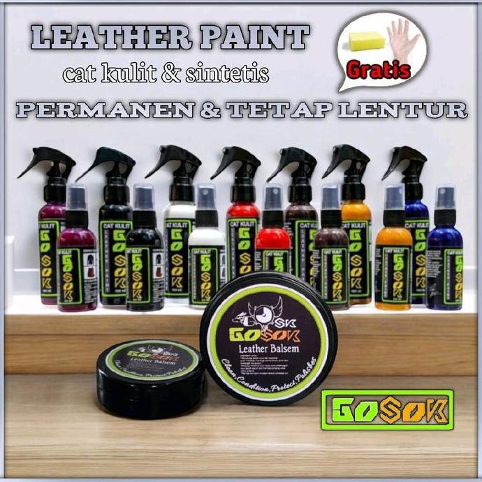 Cat Kulit Sepatu Repaint Cat jaket kulit tas Canvas Gosok Leather Paint Acrylic Rubber CatMidsole Ru