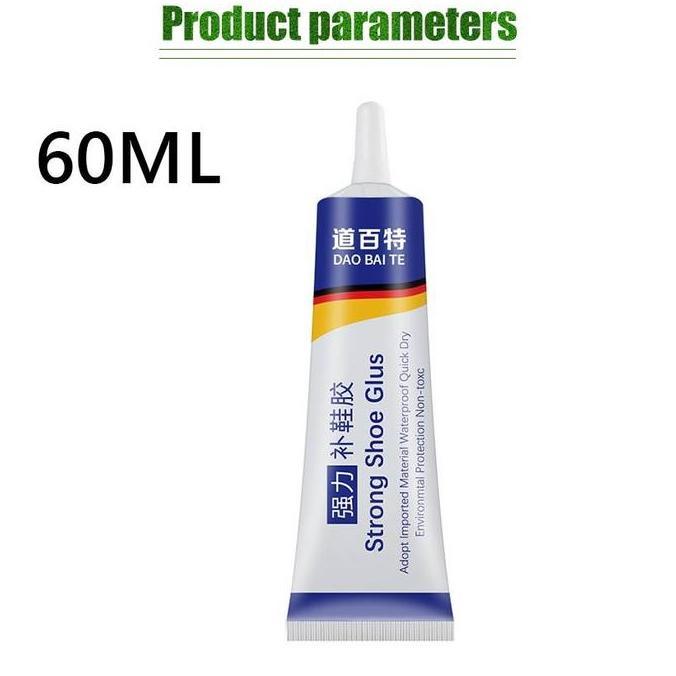 60ml Lem Outsole Sepatu Lem Buat Sepatu Lem Alas Sepatu Super Kuat Lem Sol Sepatu Lem Sepatu Karet L