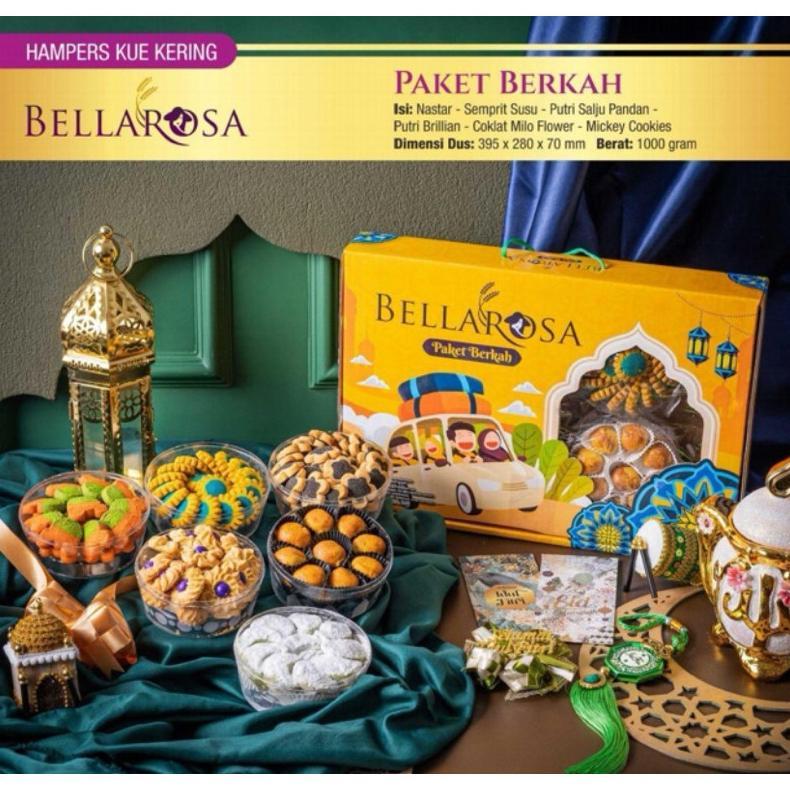 FREE ONGKIR PAKET KUE KERING BELLAROSA / HAMPERS LEBARAN BELLAROSA - PARCEL LEBARAN BELLAROSA/ NEW K
