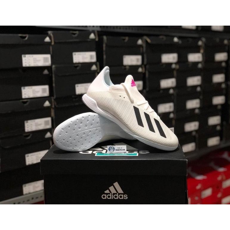 BEST SALE SEPATU FUTSAL ADIDAS X 19.3 IN WHITE PINK EG7153 ORIGINAL BNIB
