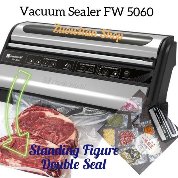 FreshWorld FW 5060 Vacuum Sealer Basah Kering Freshworld FW 5060 5060