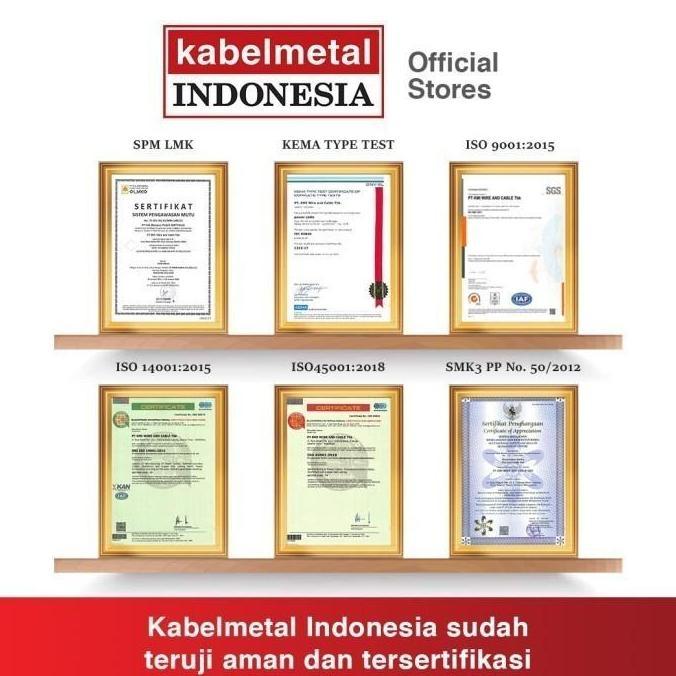 Murah Kabel Metal - Kabel Nya 50 Mm Kuning Hijau Per Meter Grounding Kmi Sni