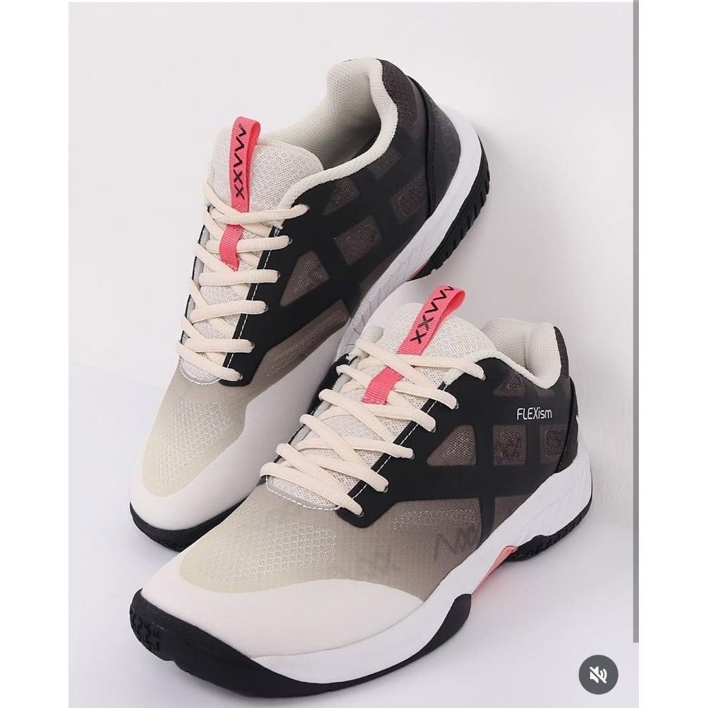 Promo Terbaru Sepatu Badminton Maxx Flexism Ringan Sol Tebal