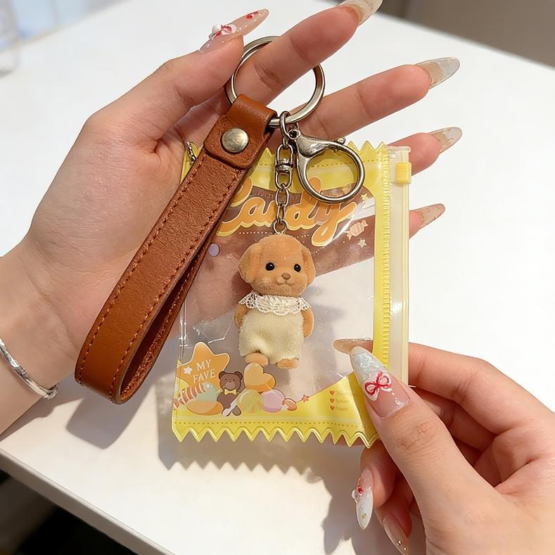 NEW SERI BARU BONEKA MINI PUDEL KOALA PERSIA MAINAN KUCING KEMBAR/BONEKA BONEKA MINI DENGAN TAS/BONE