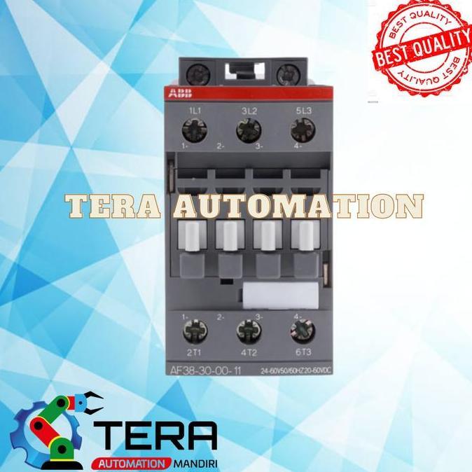 Sale Abb Af38-30-00-11 Contactor 3P 38A Coil 24-60V 1Sbl297001R1100