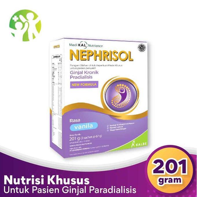 Nephrisol 201 gram - Nutrisi Rendah Protein Ginjal Kronik