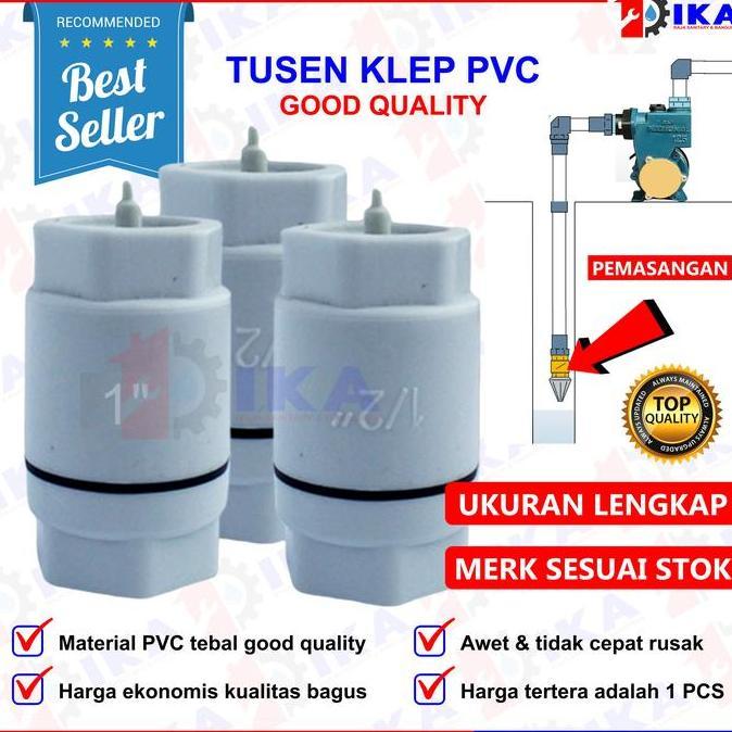 KATERINABLU tusenklep tusen klep 1'' inch pvc plastik elfa bagus awet murah cakep