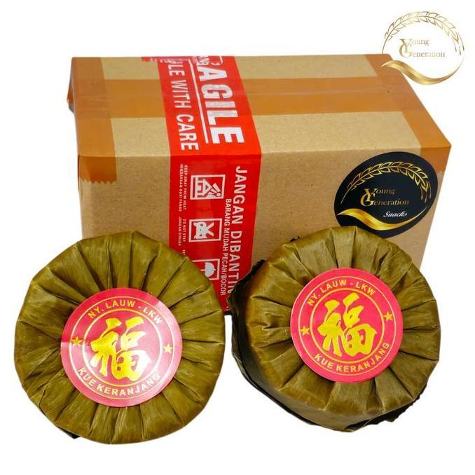 Keki- Kue Cina / Kue Keranjang 500Gr Ny. Lauw - Halal - Kue China Fresh