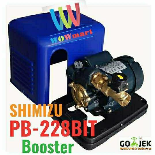Pompa Dorong Shimizu Pb 228 Bit Booster Otomatis Water Heater Kran Dll Murah