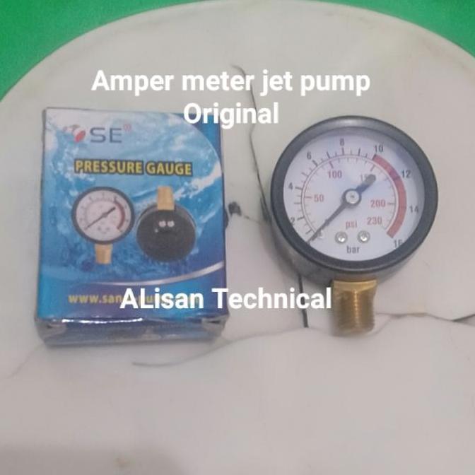 Amper Tekanan Pompa Air Otomatis Jetpump Shimizu Dab Sanei Premium