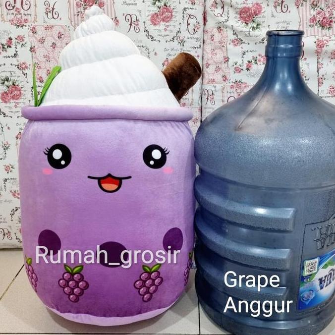 Keki- Boneka Boba Ice Cream Brown Sugar Strawberry Grape Jumbo