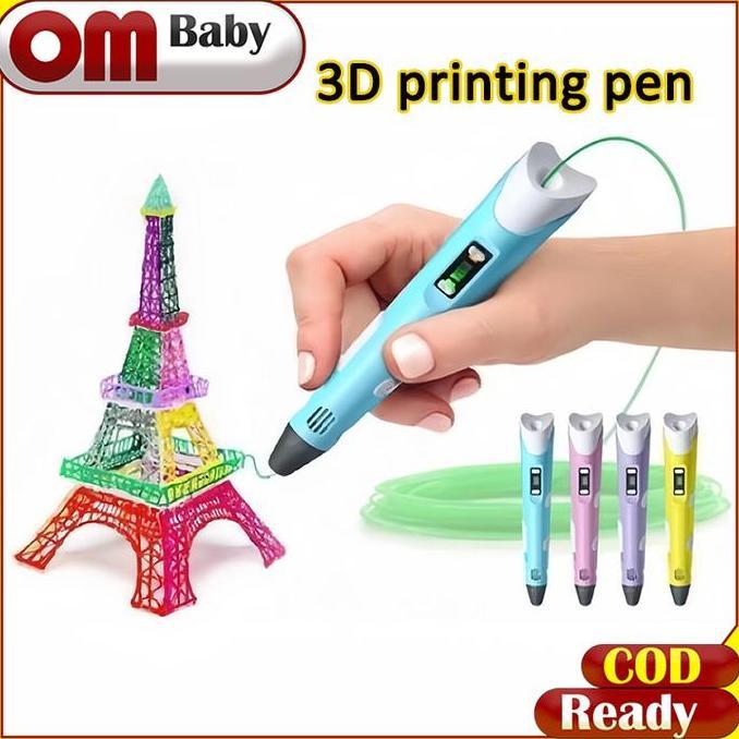 Shashin- 3D Stereoscopic Printing Pen For 3D Drawing 3D Pen Pen Cetakan 3D