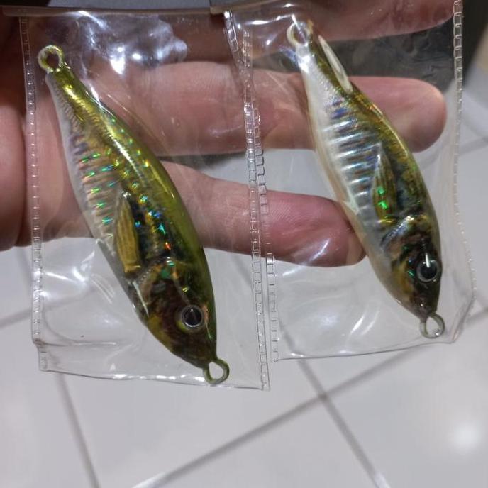 Sakanatsuri- Aquasite Metal Jig Bionik Mirip Ikan Asli Lure Gid Super Realistik Untuk Angler Sejati