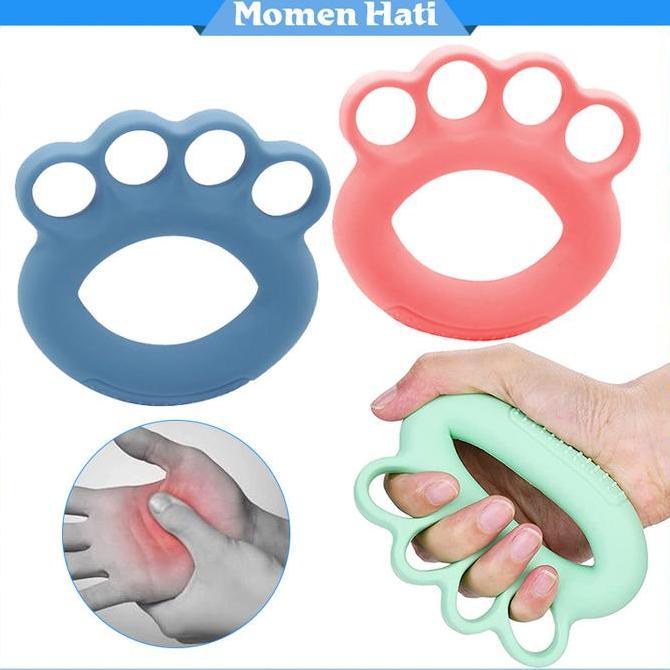 GRANTZY Bola Terapi Tangan Stroke / Silikon Bola Duri Terapi Pijat Tangan