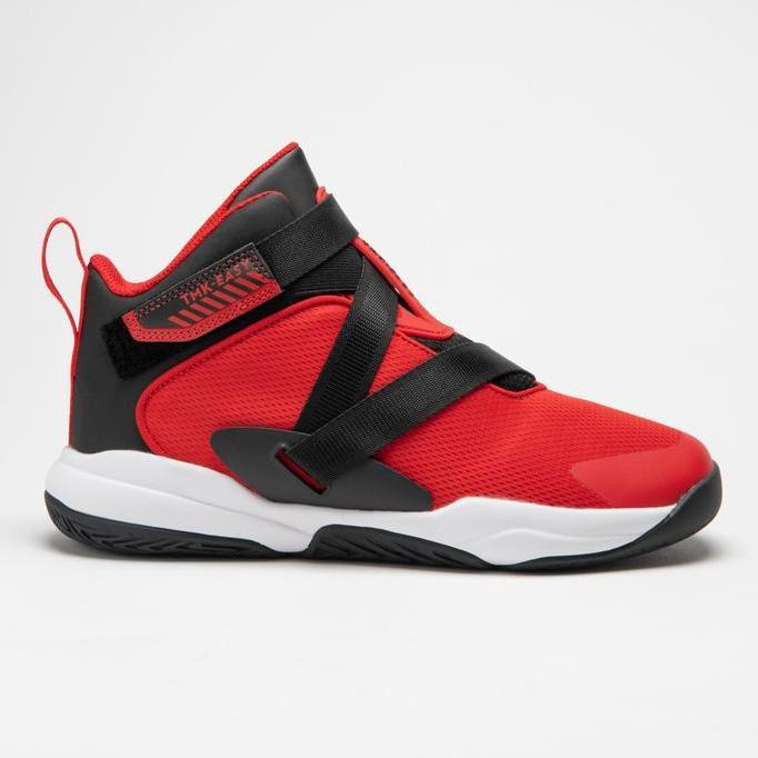 Decathlon TARMAK Sepatu Basket Anak Easy X - Merah - 8586874