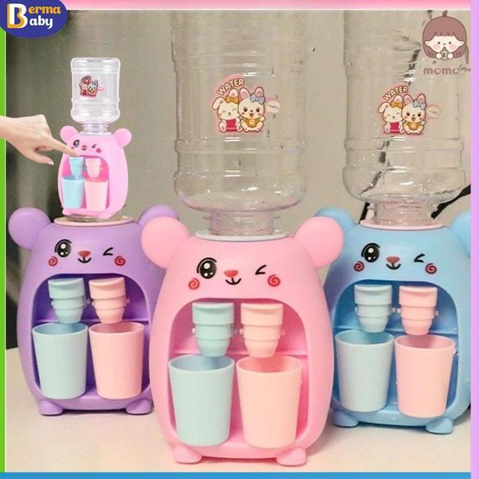 LOANHERCH Dispenser Mini Anak Air Minum/Mainan Mesin Lucu Air Minum/Anak Air Minum/Portable Dispense