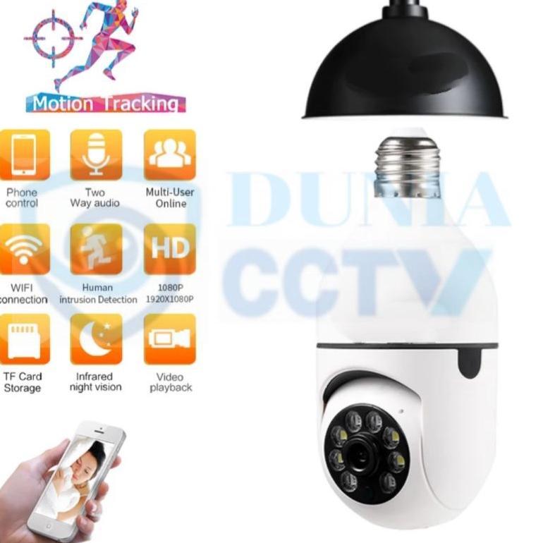 CamKeamanan- IPCAM Bohlam ICSEE 8MP 360 / IP Camera 360 bohlam ICSee CCTV