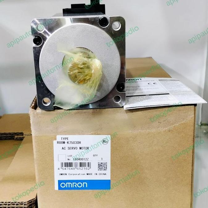 Promo Ac Servo Motor Omron R88M-K75030H 0,75Kw