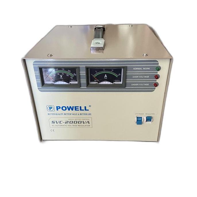 BEBAS ONGKIR - POWELL STABILIZER SVC-2000VA