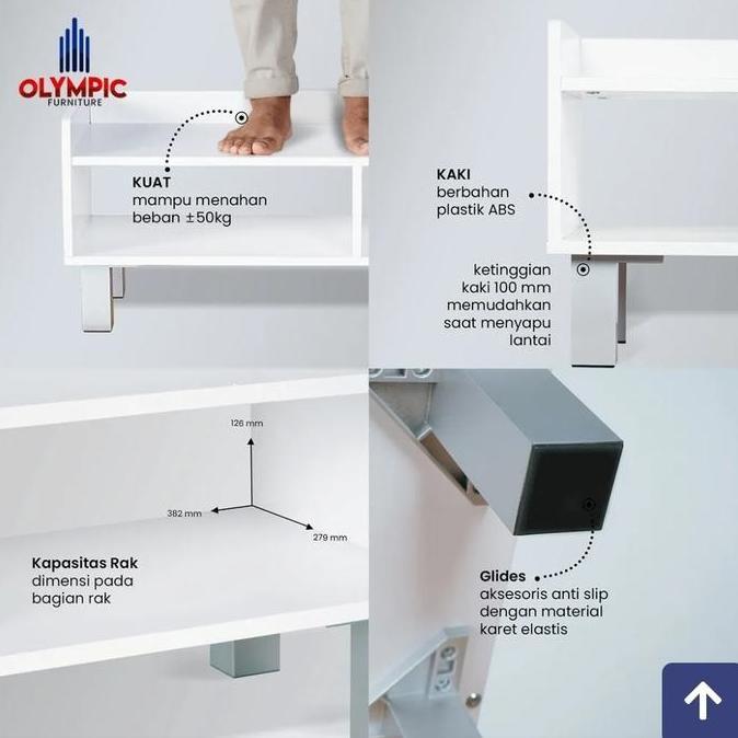 Rak Tv minimalis 80 cm Meja tv murah Bandung