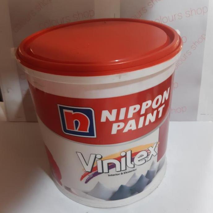 CAT TEMBOK VINILEX NIPPON PAINT WARNA BARLEY WHITE KODE 8005 ISI 5KG