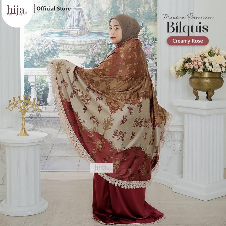 KHONJIELABS MUKENAH PREMIUM JUMBO SILK MUKENA MEWAH EKSKLUSIF MOTIF BILQUIS SALE