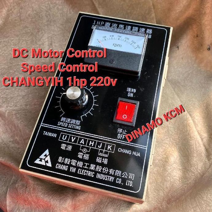 Grosir Chang Yih Dc Motor Control 1Hp - Speed Control Changyih - 200/220V Ab - Stepless Speed Contro