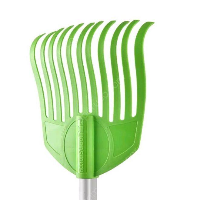 Yardsmith 8 Inci Garpu Taman Plastik - Hijau murah