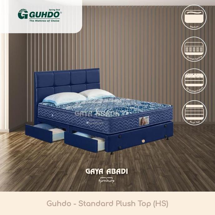 Springbed Guhdo Standard Plush Top Drawer Laci - Guhdo Springbed