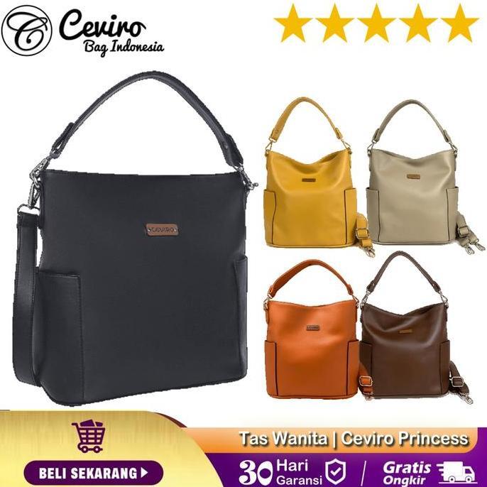Ceviro Princess Shoulder Bag Tas Selempang Wanita Tote Bag