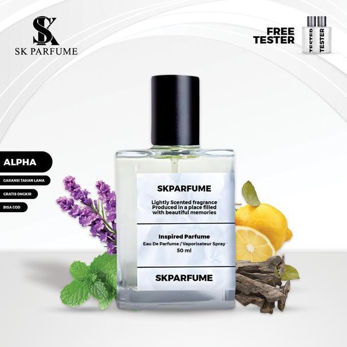 [SK Parfume] ALPHA - Parfum Aroma Mewah dan Kalem Lama By SK Parfume