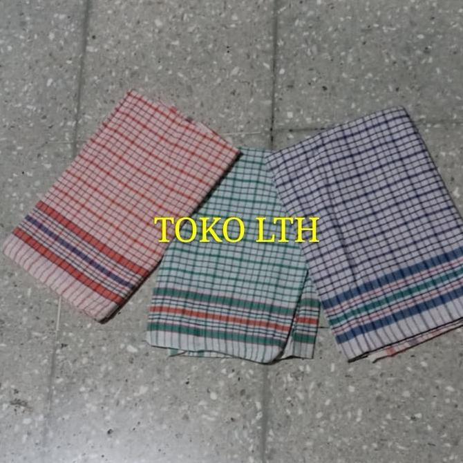KAIN LAP KOTAK KATUN BESAR / LAP PIRING / SERBET murah