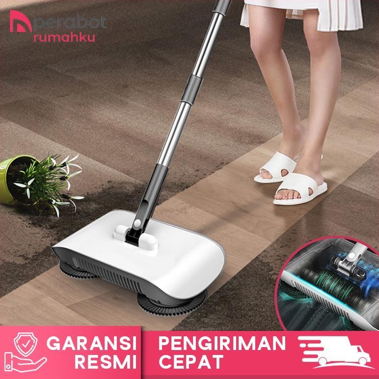 PROMO TERBARU Sapu Lantai Otomatis 1085 - Ultra Broom Sapu Dorong Alat Pembersih Lantai Otomatis
