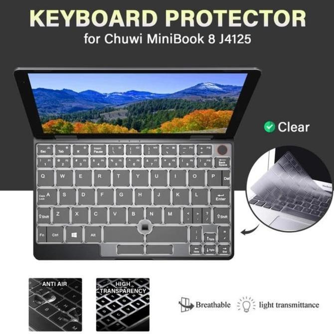 SILICONE KEYBOARD PROTECTOR CHUWI MINIBOOK 8" PROMO TERBATAS