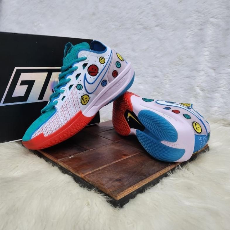 CUCI GUDANG SEPATU AIR ZOOM GT CUT 3 LOW JEWELL LOYD JUSTICE BASKET BALL UNISEX CEWEK COWOK