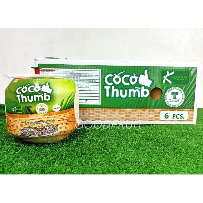 NEW COCO THUMB - KELAPA MUDA THAILAND ISI 6PCS COCOTHUMB BEST
