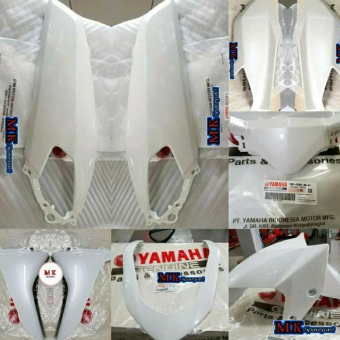 PAKET FULL SET BODY HALUS NMAX, N MAX OLD 2016-2019 PUTIH ORINAL