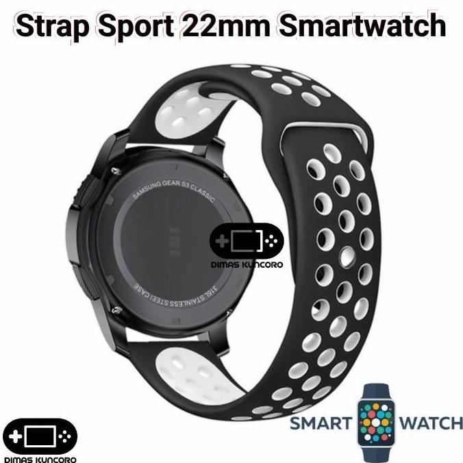 Strap Sport 22mm silicone zeblaze gts gtr ares 3 pro silikon tali