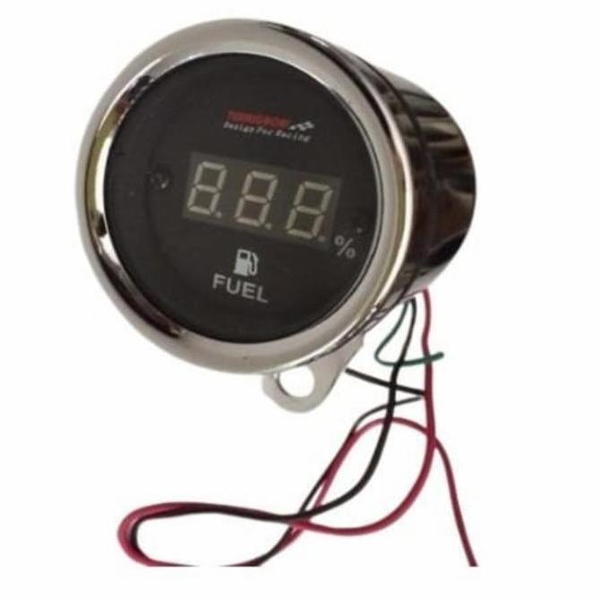 Amper Bensin Dgital Led Variasi Semua Motor / Takaran Bensin Variasi Universal