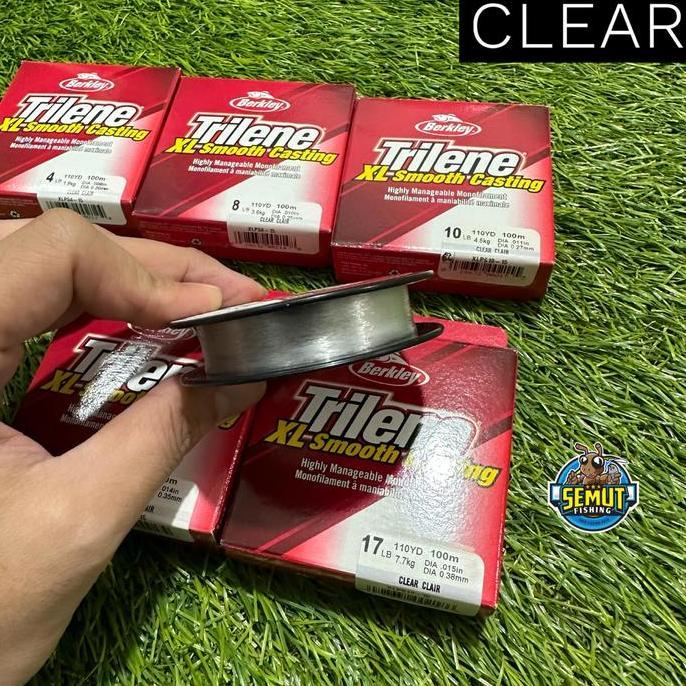 Senar Berkley Trilene Xl Smooth Casting 110Yd Clear