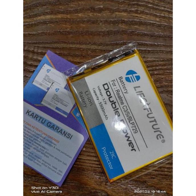 BATRE LF DOUBLE POWER REALME C3 / REALME C20 / REALME C11 / REALME 5i