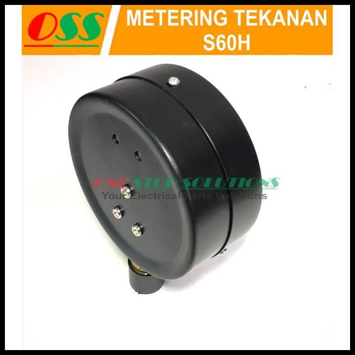 TERLARIS TEST NOZZLE PRESSURE GAUGE METER S60H METERING TEKANAN 60 MPA 8000 PSI