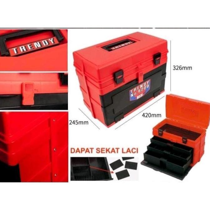 BOX TRENDY 8200 JAPAN BOX TAMIYA MEIHO TRENDY